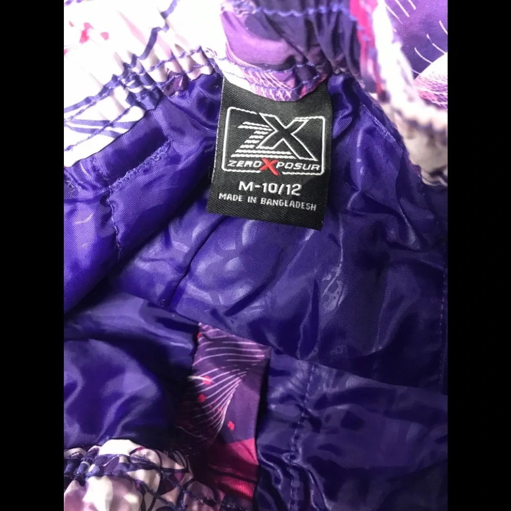ZERO X POSUR Youth Snow Pants Medium 10/12
